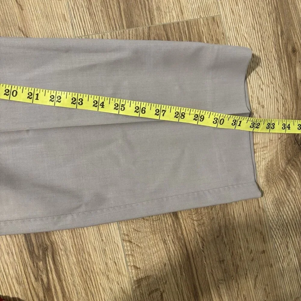 Ted Baker Endurance Suit Mens 38R Pants 32x32 Beige 100% Wool Classic Designer